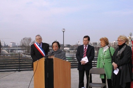 Khánh thành Quảng trường Hiệp định Paris tại Pháp - ảnh 1